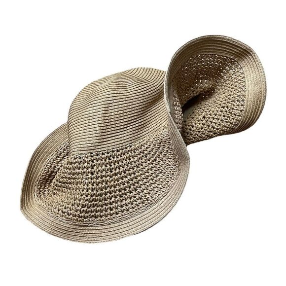 J Crew Woven Sun Hat - Picture 1 of 6